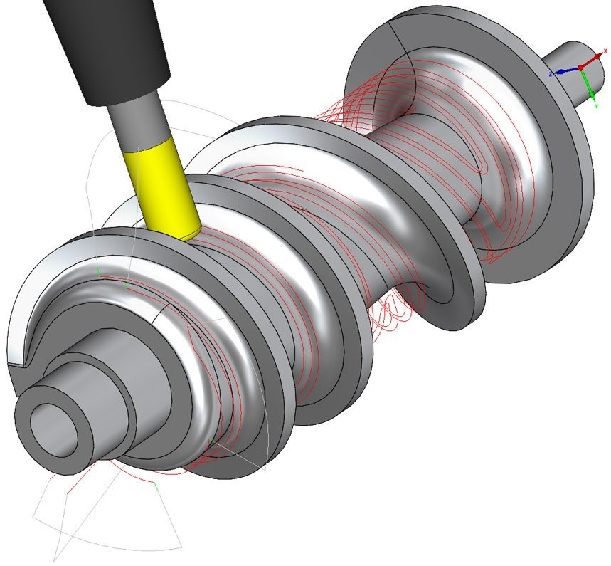 SolidCAM 4 axis simultaneous