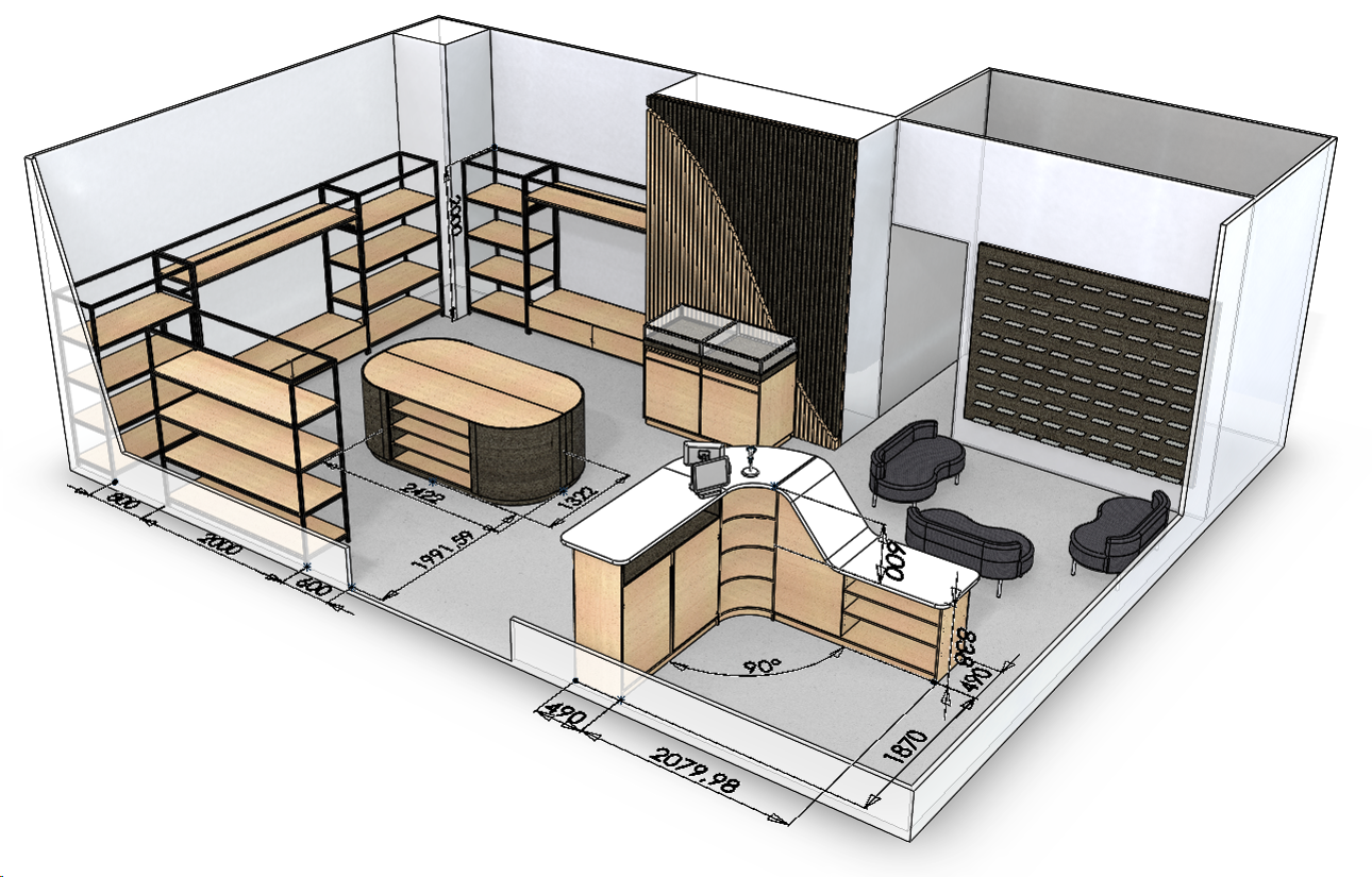 IMAGE SWOOD DESIGN_Shopfitting parametric