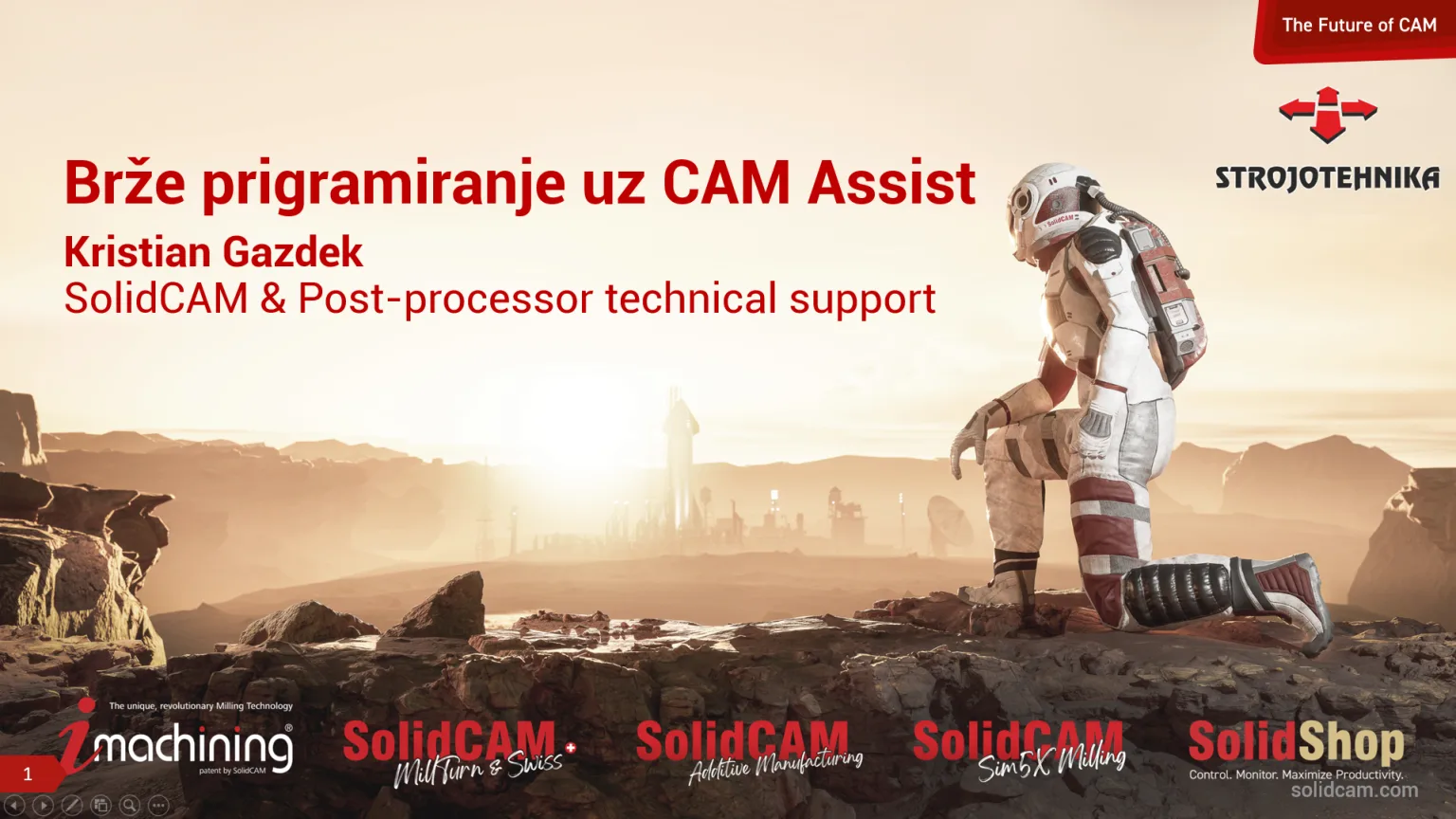 Brže CAM programiranje uz CAM Assist